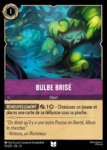 Bulbe brisé