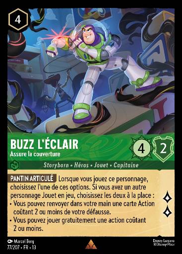 Buzz l'Éclair - Assure la couverture