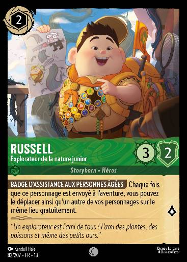Russell - Explorateur de la nature junior