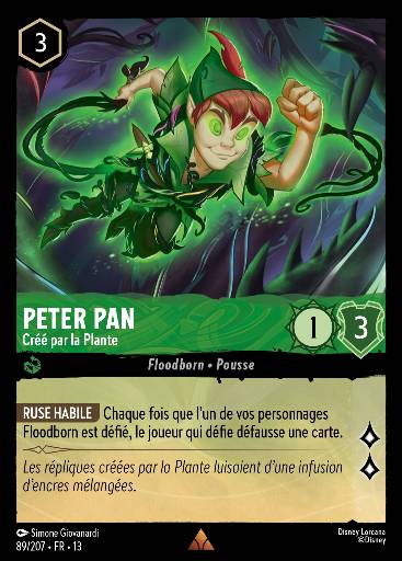 Peter Pan - Créé par la Plante