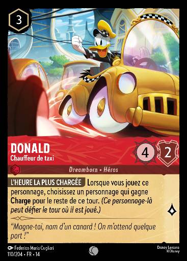 Donald - Chauffeur de taxi