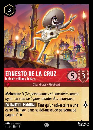 Ernesto de la Cruz - Idole de millions de fans