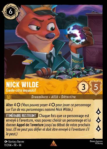 Nick Wilde - Garde-côte inquisitif