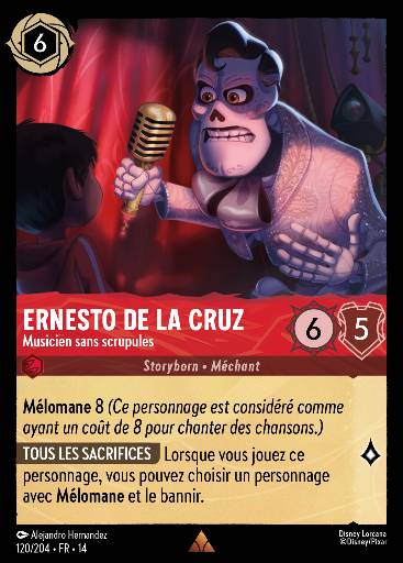 Ernesto de la Cruz - Musicien sans scrupules
