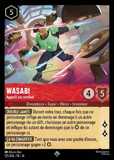 Wasabi - Appelé au combat