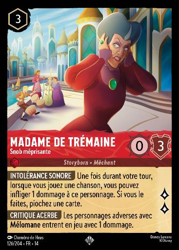 Madame de Trémaine - Snob méprisante