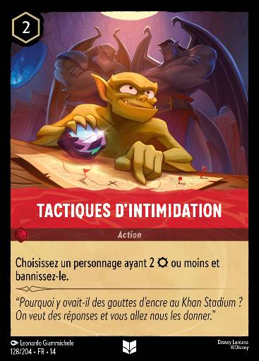 Tactiques d'intimidation