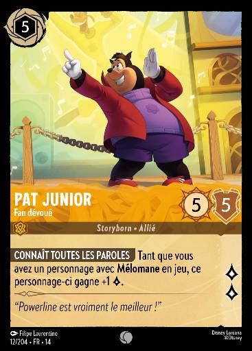 Pat Junior - Fan dévoué