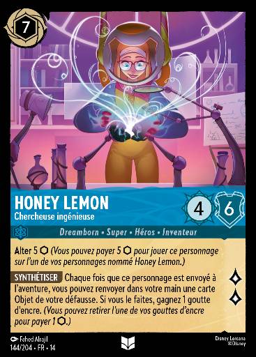 Honey Lemon - Chercheuse ingénieuse