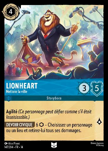 Lionheart - Nettoie la ville