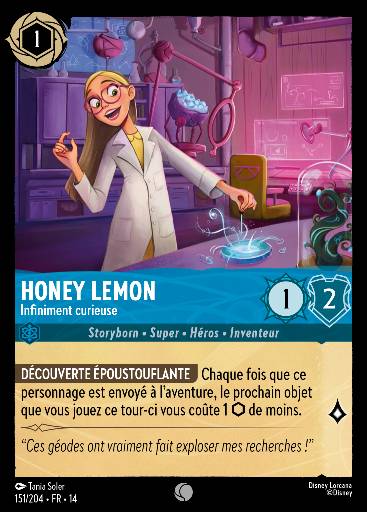 Honey Lemon - Infiniment curieuse