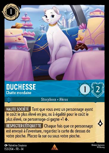 Duchesse - Chatte mondaine