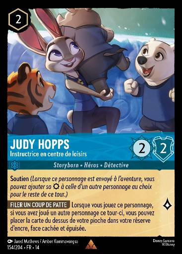Judy Hopps - Instructrice en centre de loisirs