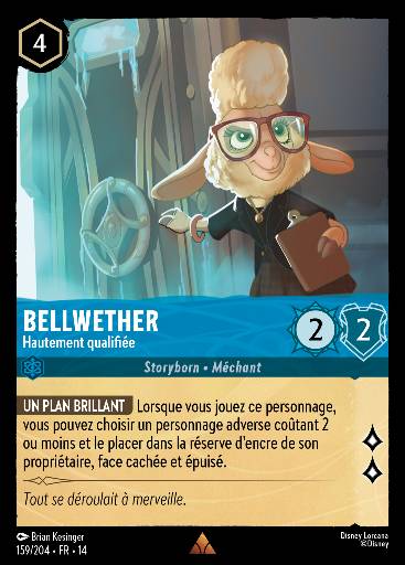 Bellwether - Hautement qualifiée