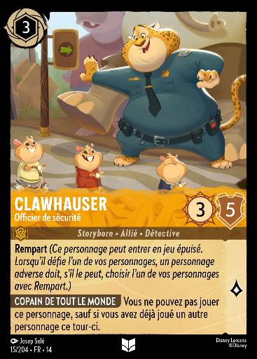 Clawhauser - Officier de sécurité