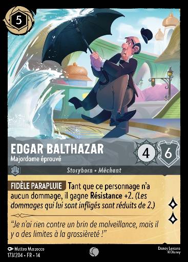 Edgar Balthazar - Majordome éprouvé