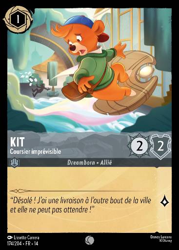 Kit - Coursier imprévisible