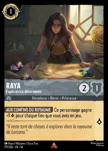 Raya - Exploratrice déterminée