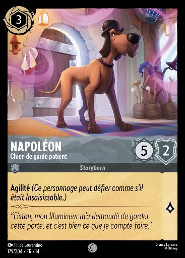 Napoléon - Chien de garde patient