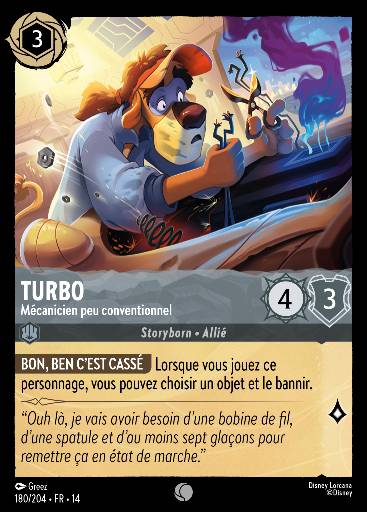 Turbo - Mécanicien peu conventionnel