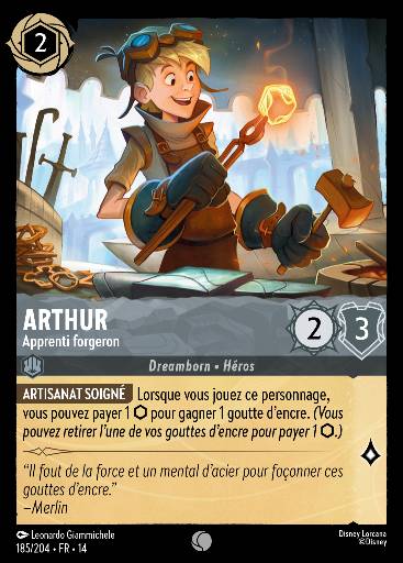 Arthur - Apprenti forgeron