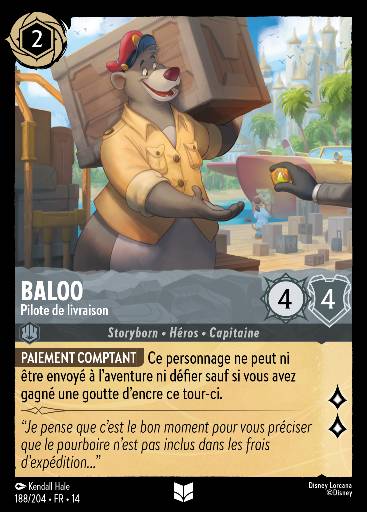 Baloo - Pilote de livraison