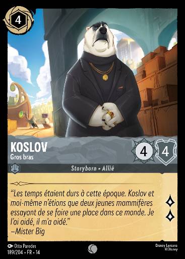 Koslov - Gros bras