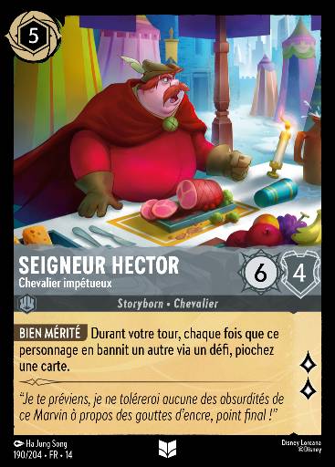 Seigneur Hector - Chevalier impétueux