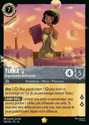 Tiana - Organisatrice de la soirée