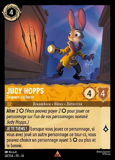 Judy Hopps - Toujours vigilante