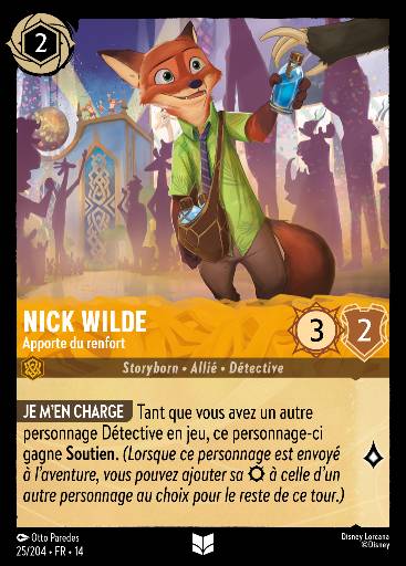 Nick Wilde - Apporte du renfort