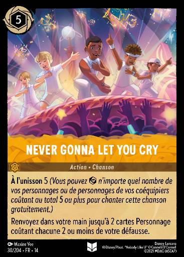 Never Gonna Let You Cry
