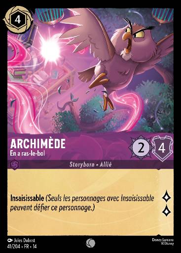 Archimède - En a ras-le-bol