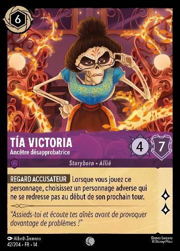Tía Victoria - Ancêtre désapprobatrice