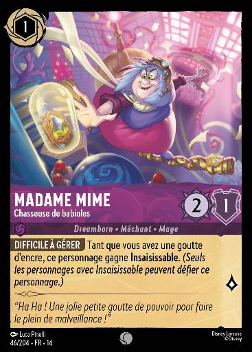 Madame Mime - Chasseuse de babioles