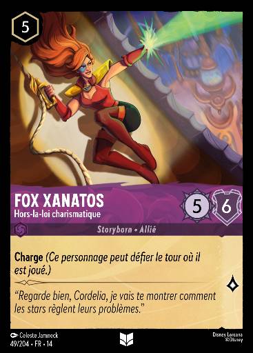 Fox Xanatos - Hors-la-loi charismatique