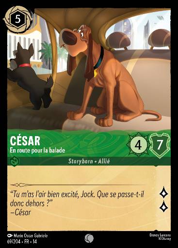César - En route pour la balade