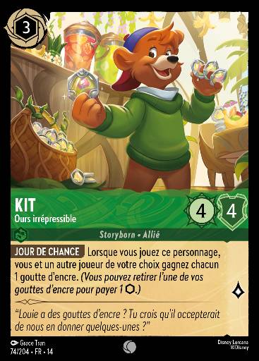 Kit - Ours irrépressible