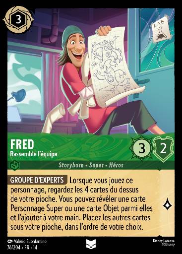 Fred - Rassemble l'équipe