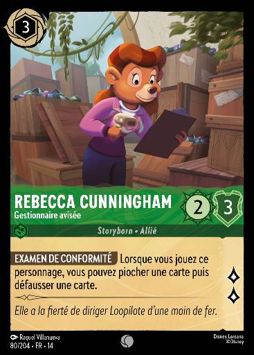 Rebecca Cunningham - Gestionnaire avisée