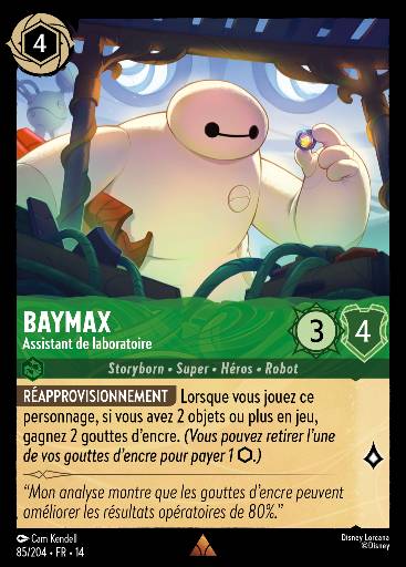 Baymax - Assistant de laboratoire