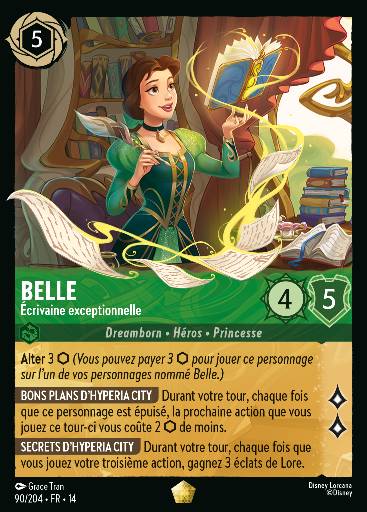 Belle - Écrivaine exceptionnelle