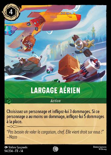 Largage aérien