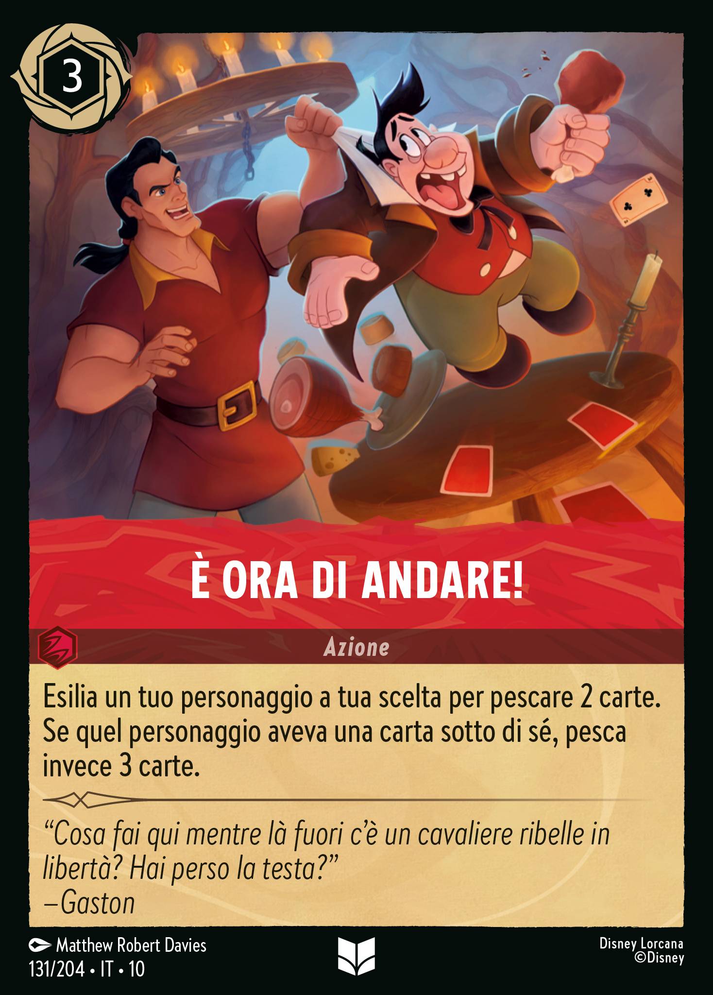 È ora di Andare!