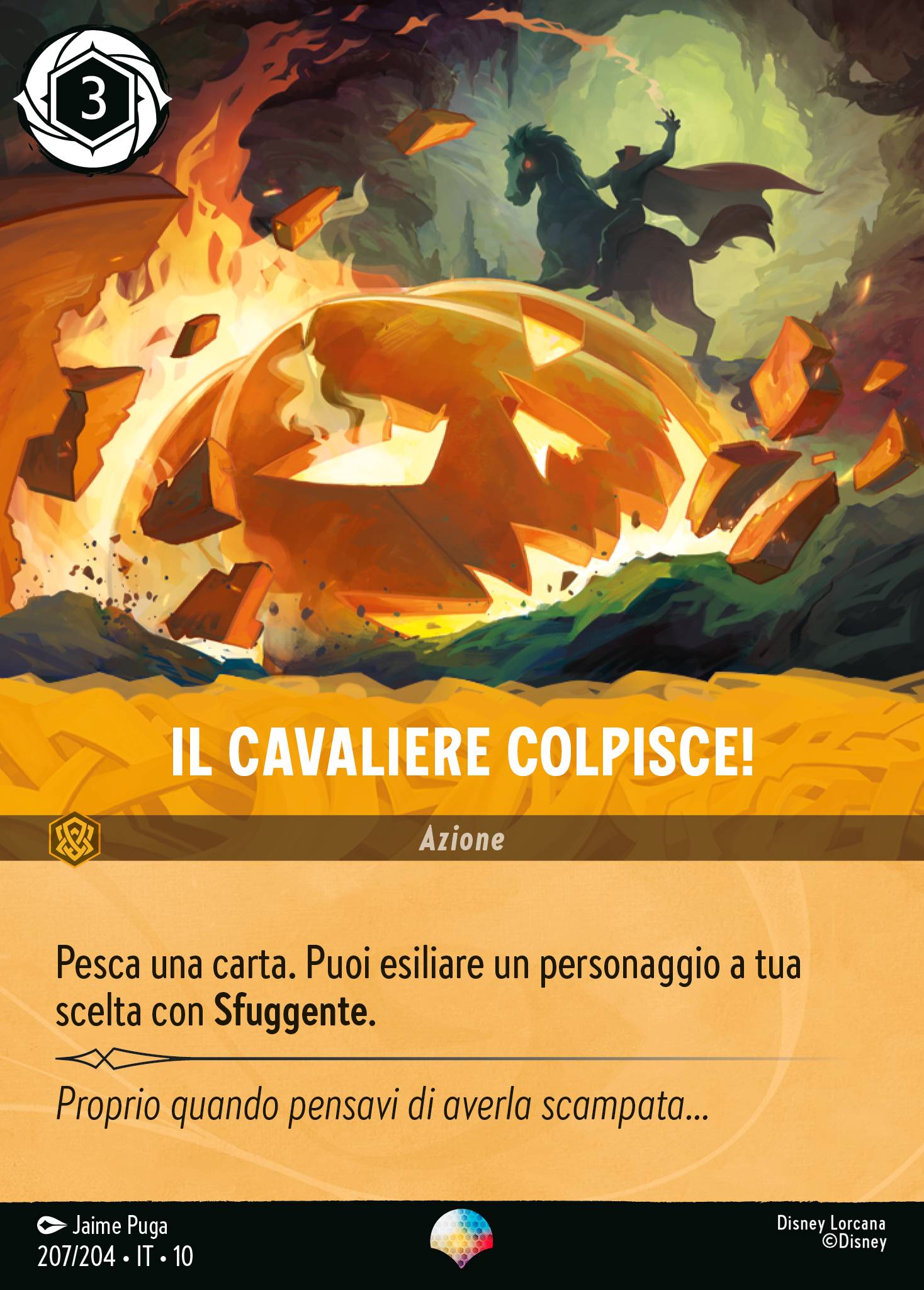 Il Cavaliere Colpisce!