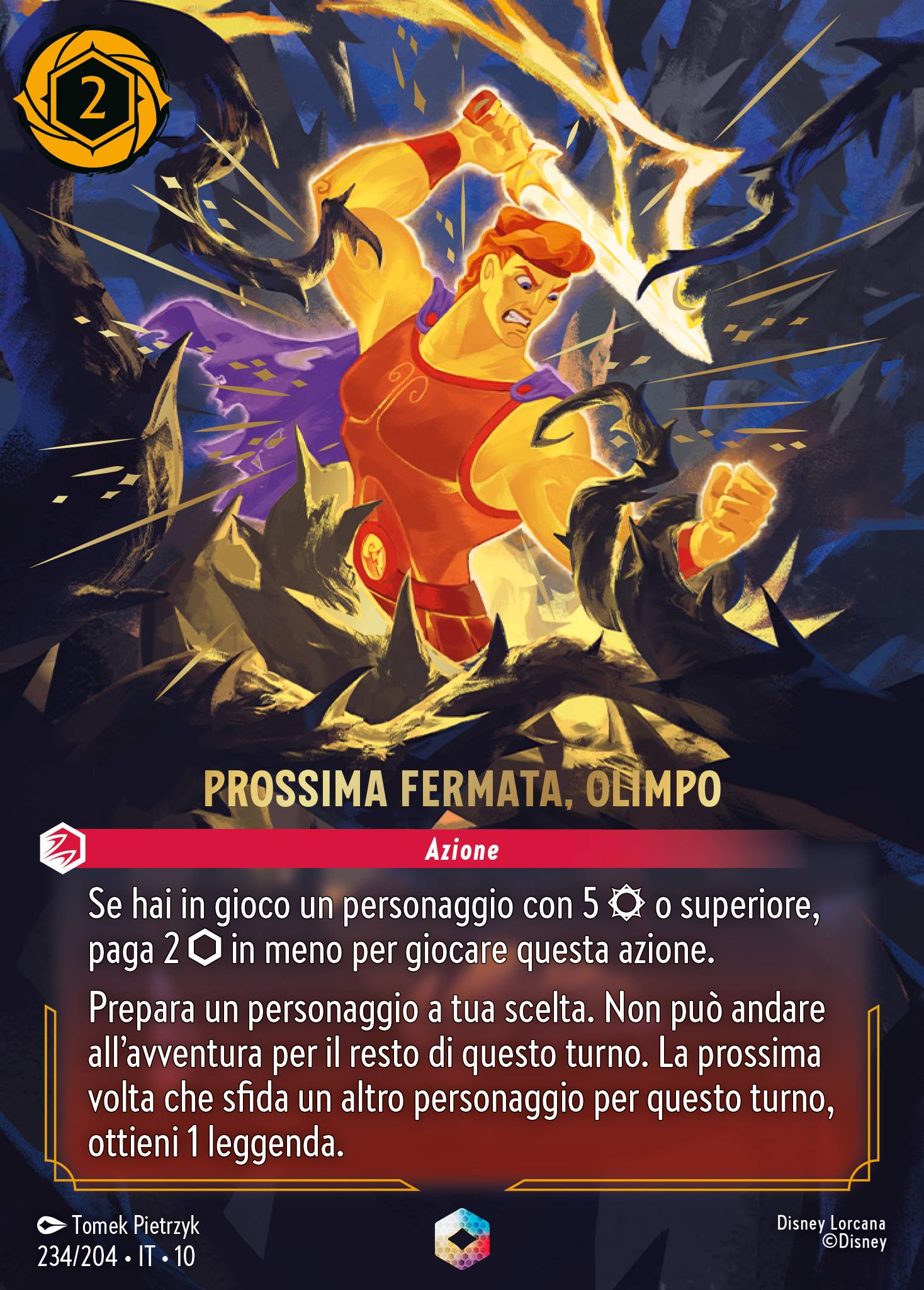 Prossima Fermata, Olimpo