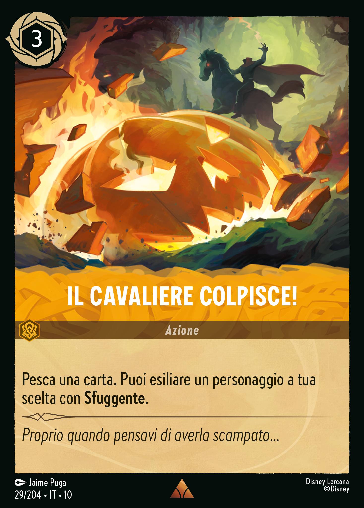 Il Cavaliere Colpisce!