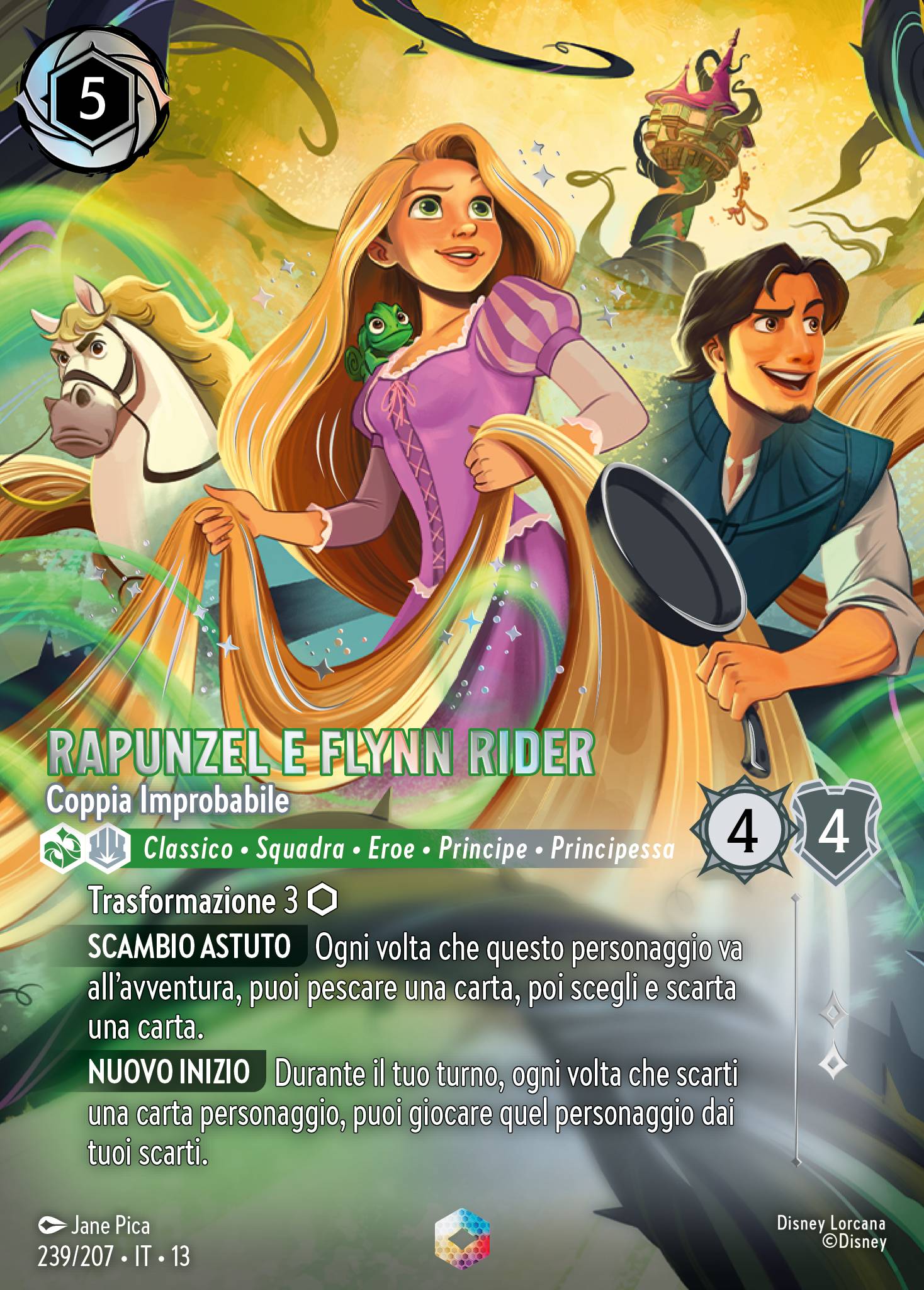 Rapunzel e Flynn Rider