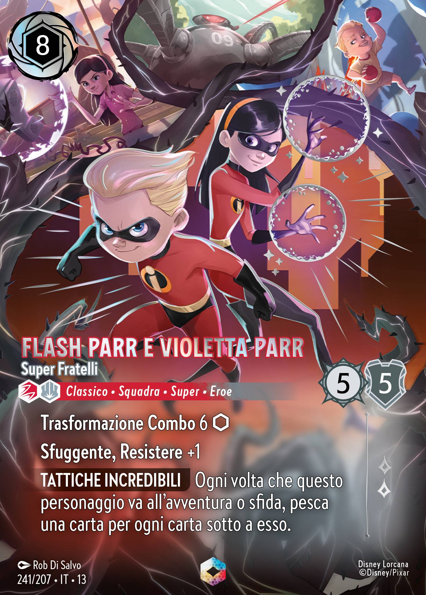 Flash Parr e Violetta Parr