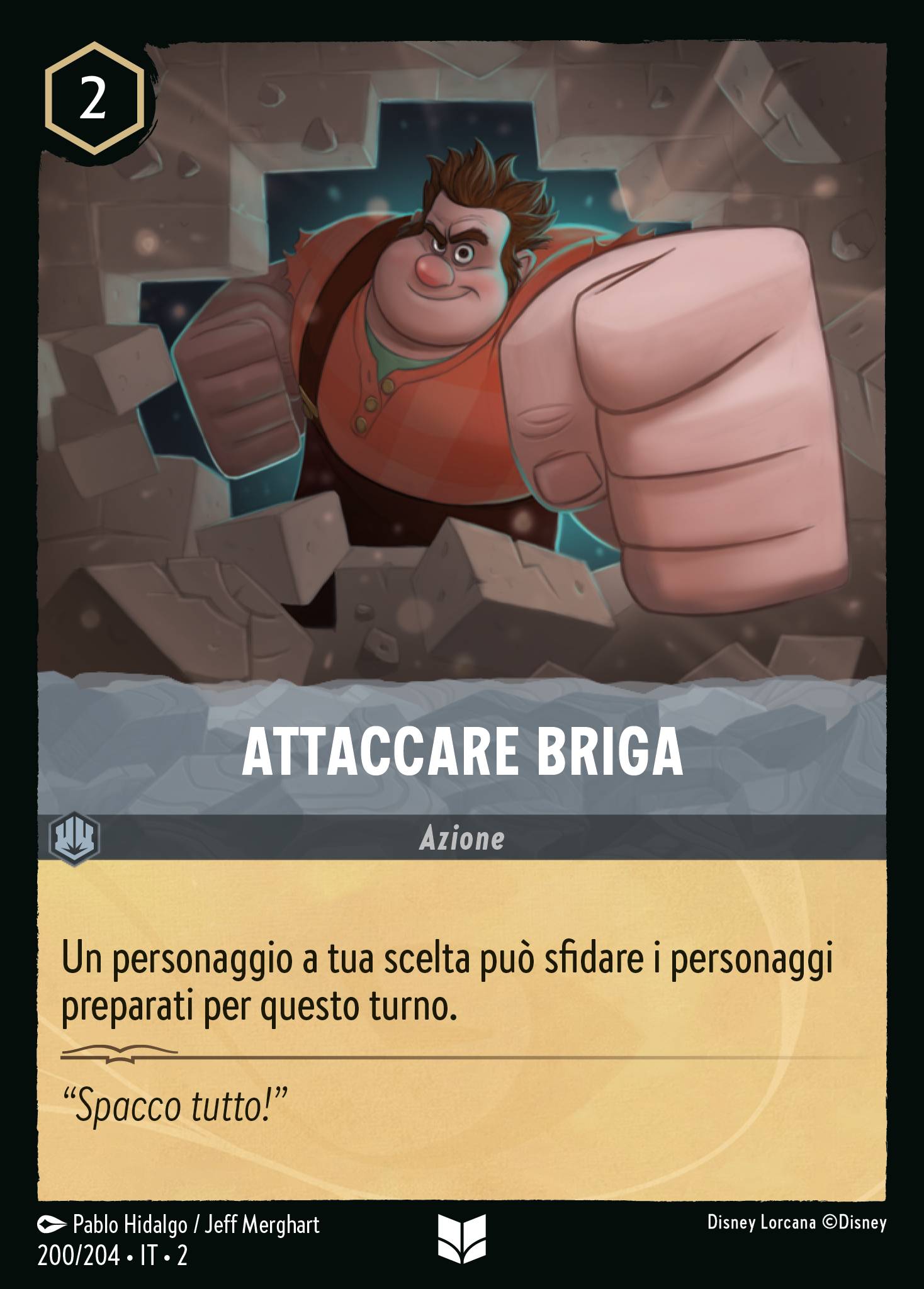 Attaccare Briga